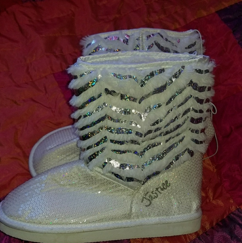 Justice light up slippers
